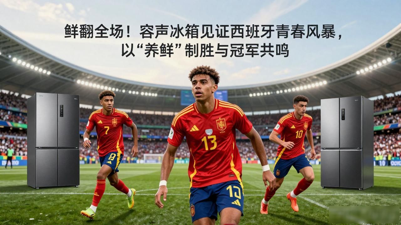 鲜翻全场!容声冰箱见证西班牙青春风暴,以“养鲜”制胜与冠军共鸣_鲜翻全场!容声冰箱见证西班牙青春风暴,以“养鲜”制胜与冠军共鸣_