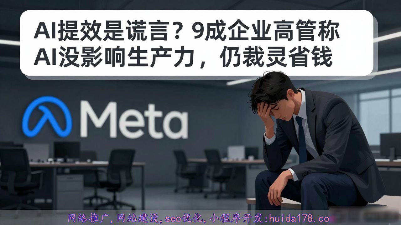 AI提效是谎言？9成企业高管称AI没影响生产力，仍裁员省钱