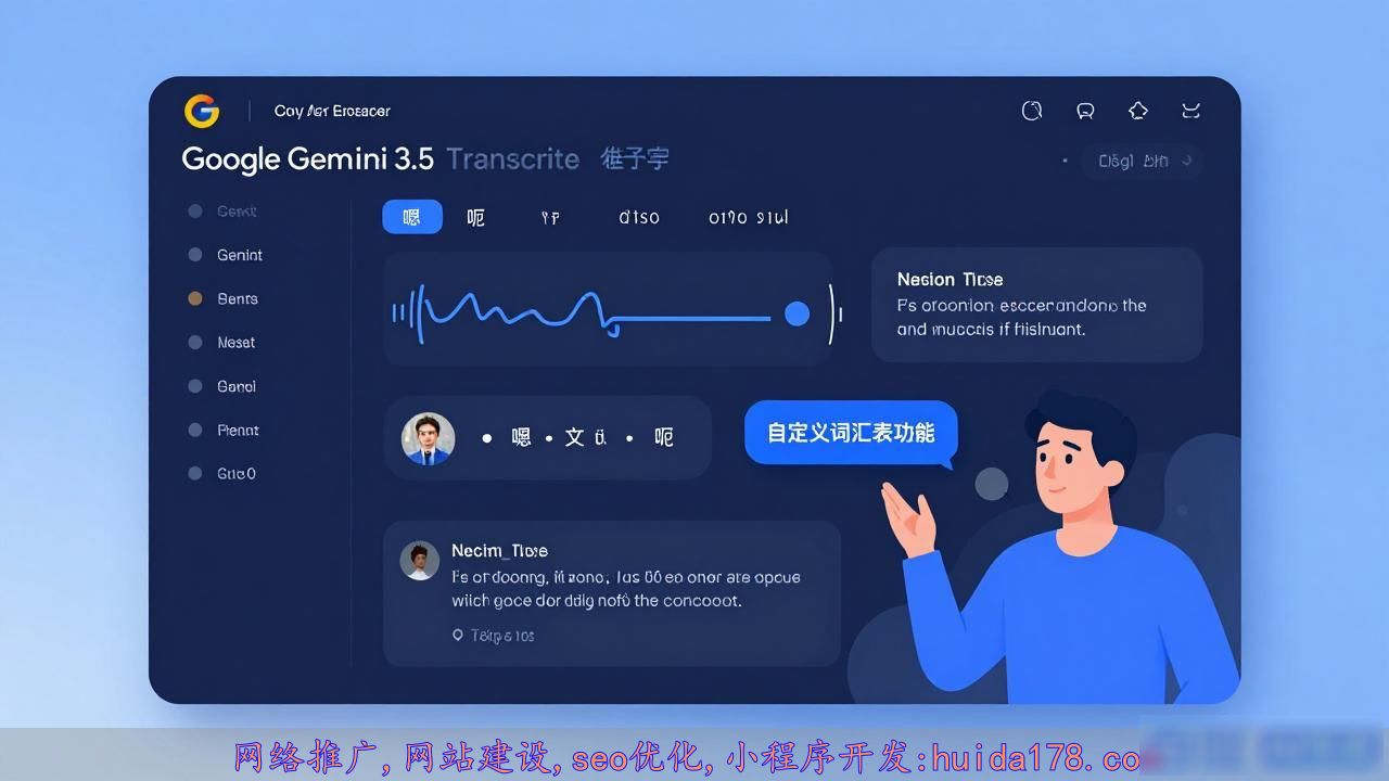 谷歌Gemini 3.5 Transcribe模型发布：自动删除嗯呃口头禅，让语音转文字更干净