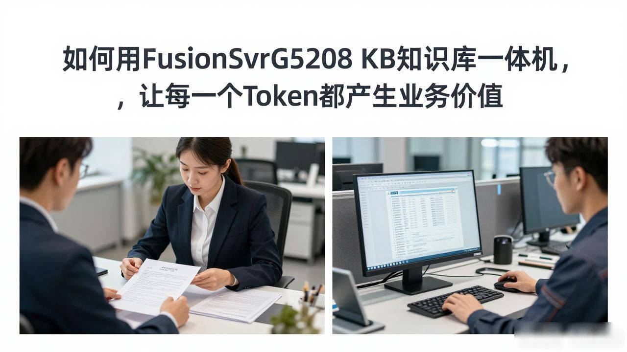 如何用FusionSvrG5208 KB知识库一体机，让每一个Token都产生业务价值_一体化价值链_