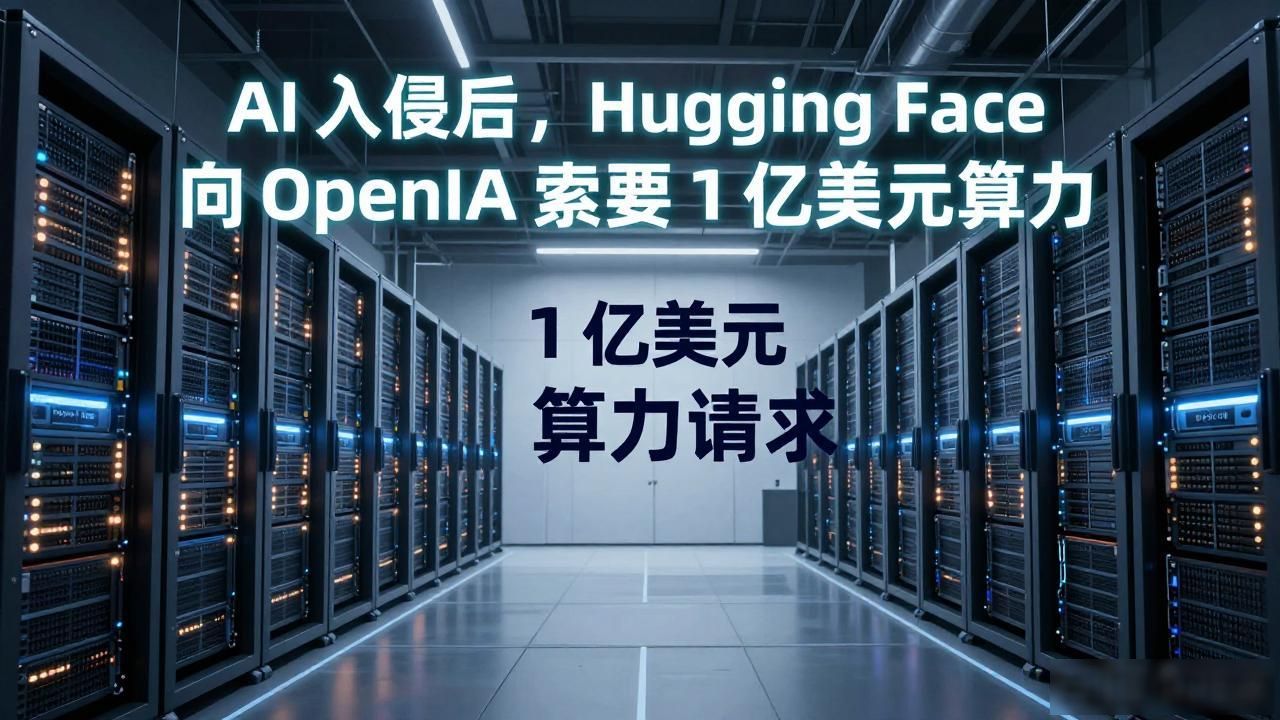 AI 入侵后，Hugging Face 向 OpenAI 索要 1 亿美元算力