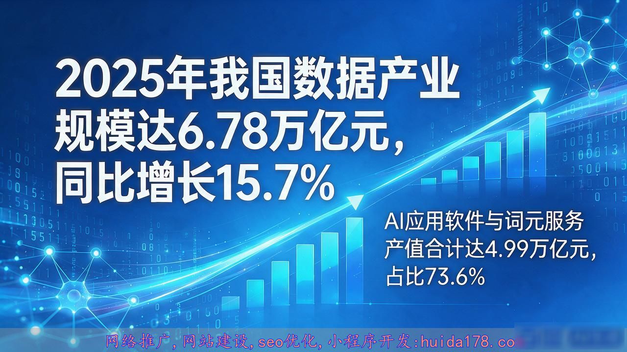 2026年数据产业规模达6.78万亿，智能体创新加速