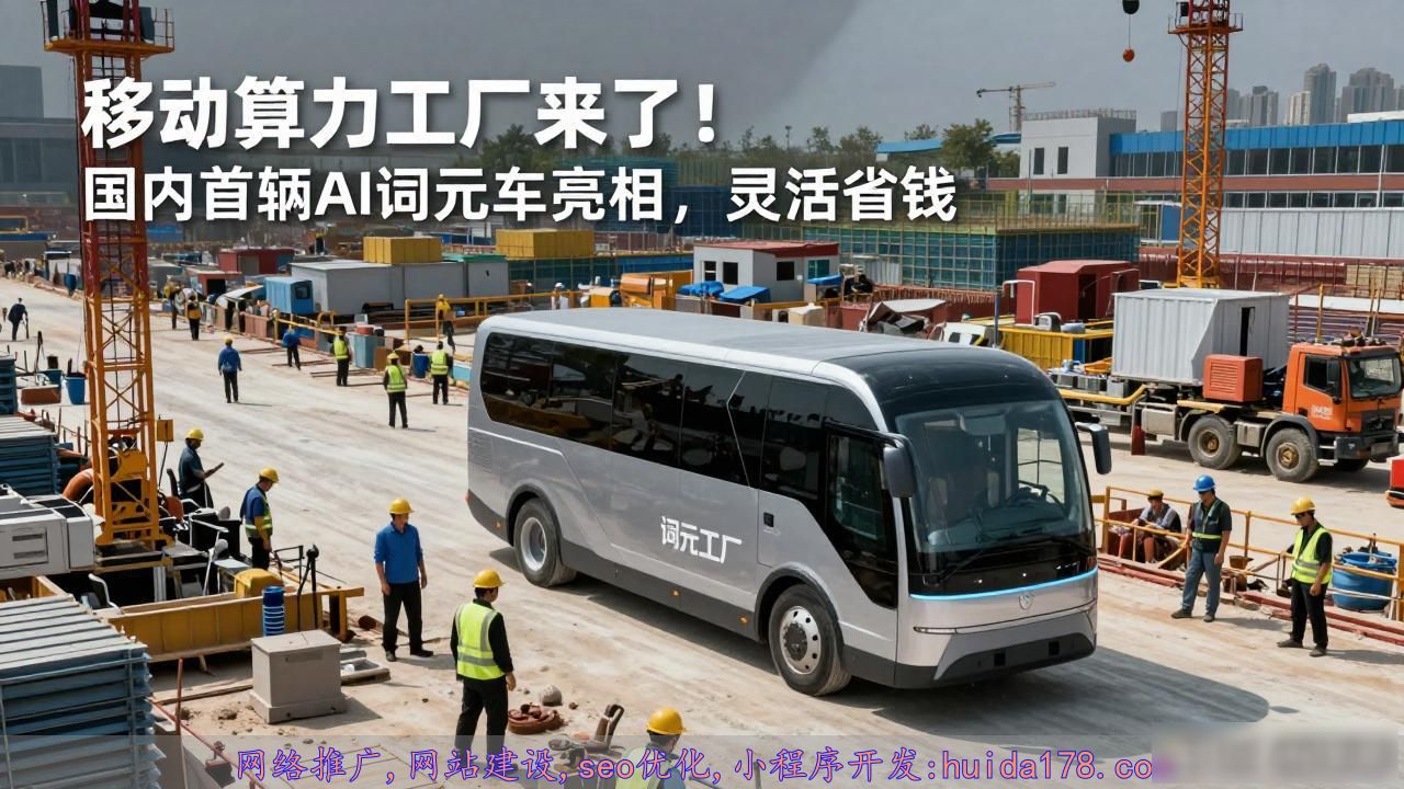 移动算力工厂来了！国内首辆AI词元车亮相，灵活省钱
