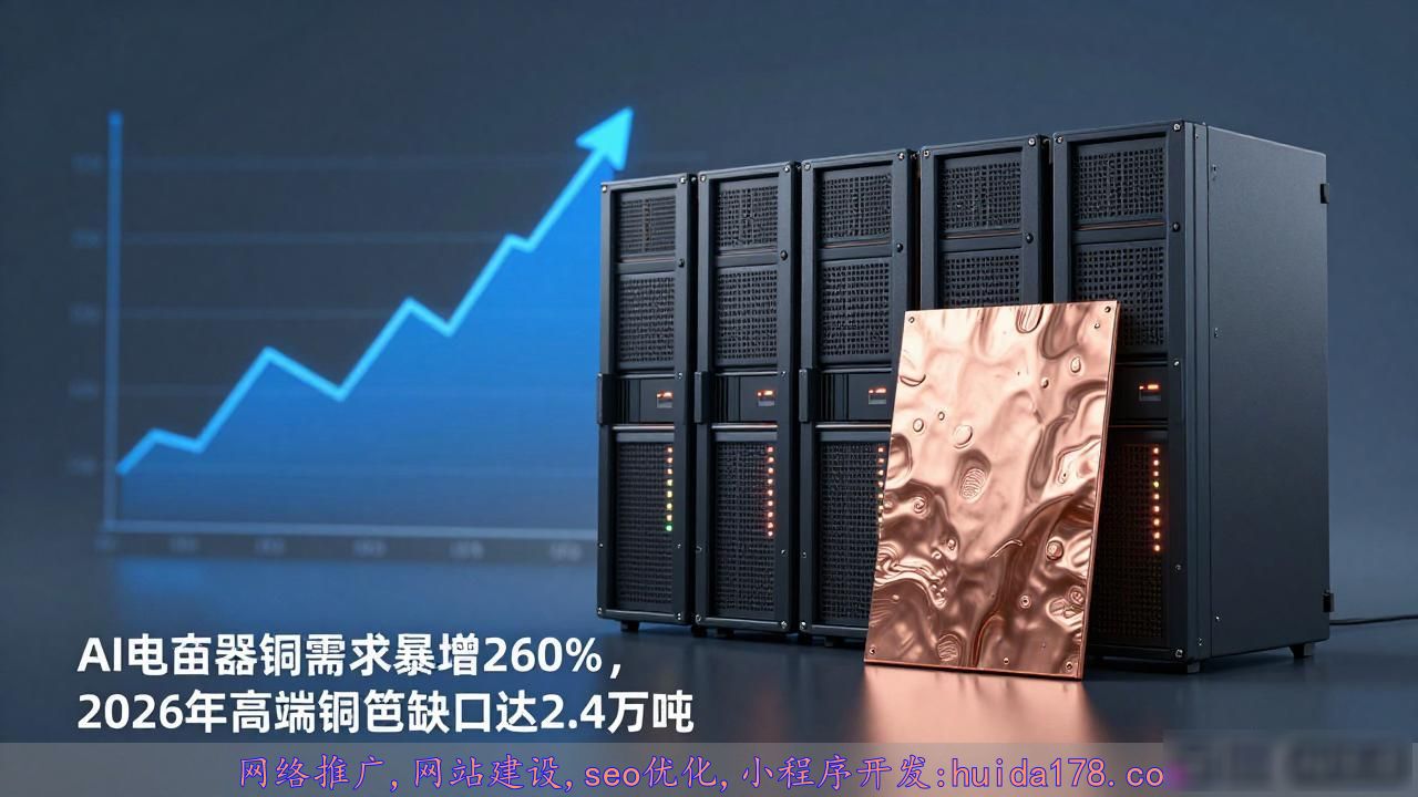 AI服务器铜需求暴增260%，2026年高端铜箔缺口达2.4万吨